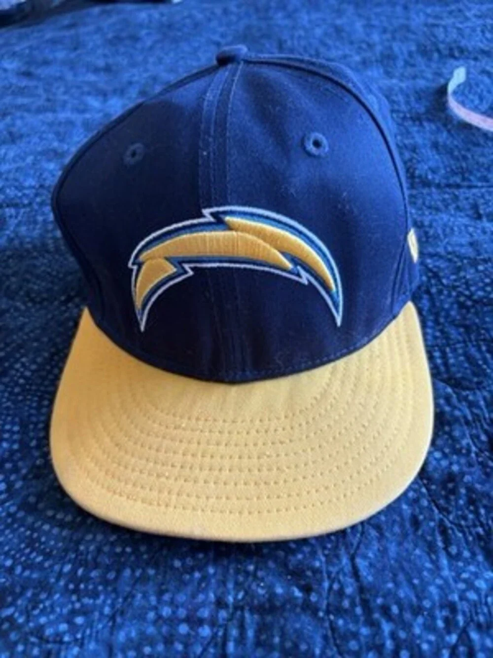 New Era San Diego Chargers NFL 9FIFTY Snapback Hat Navy/Yellow M-L